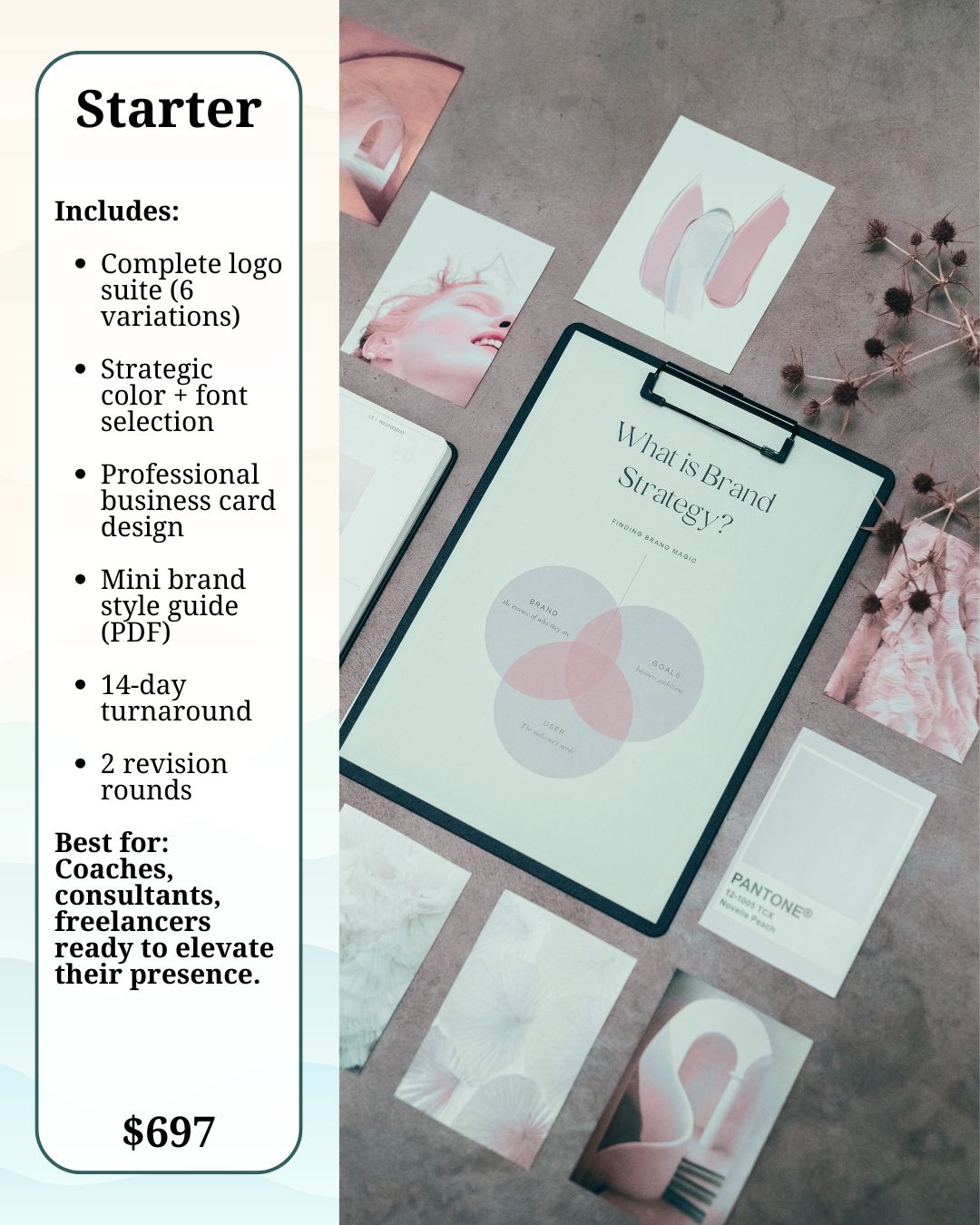 Brand Identity & Visual Design for Women Entrepreneurs | Cohesive Logos, Stationery & Style Guides