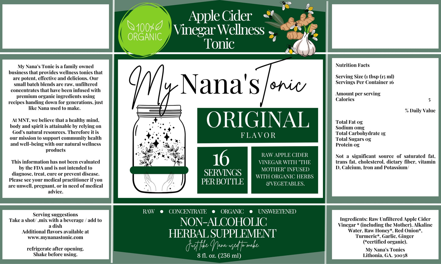My Nana's Tonic
