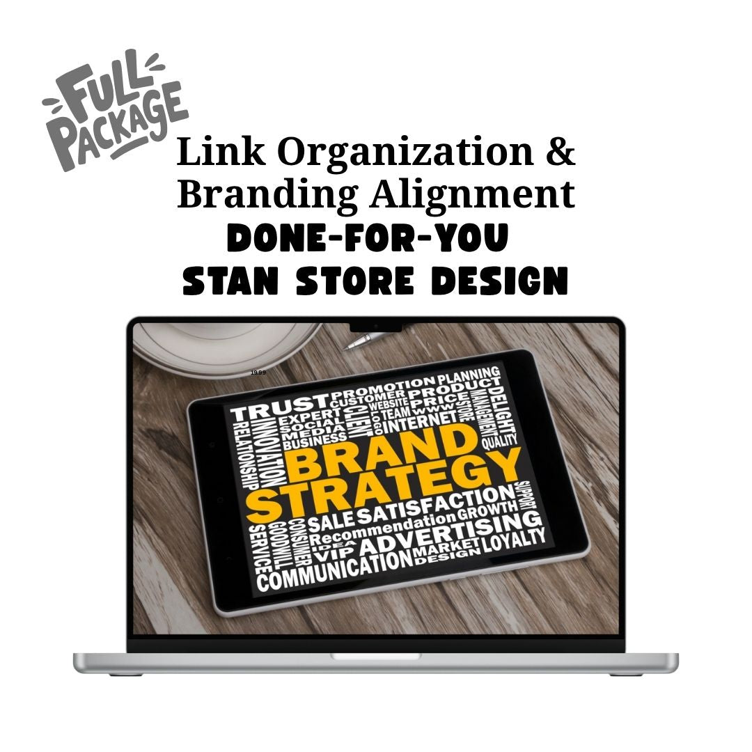 Stan Store Setup for Coaches & Creators | Done-For-You Link-in-Bio Store