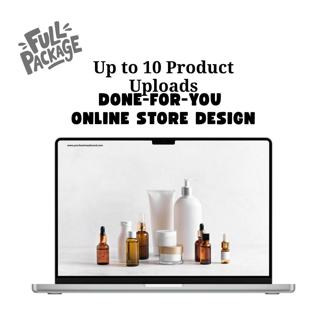 Shopify Store Setup for Women Entrepreneurs | Done-For-You Online Store Design