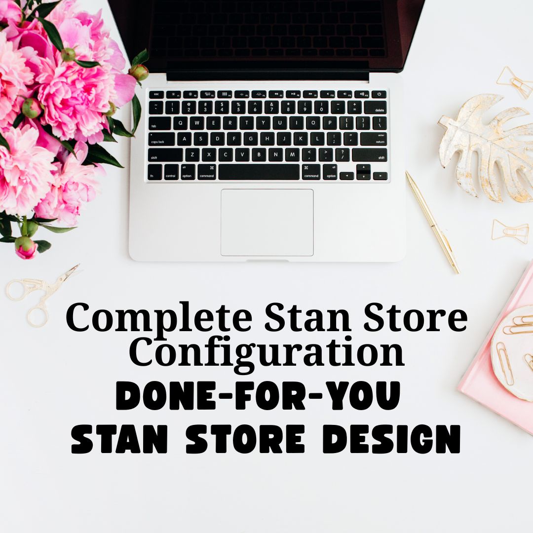 Stan Store Setup for Coaches & Creators | Done-For-You Link-in-Bio Store